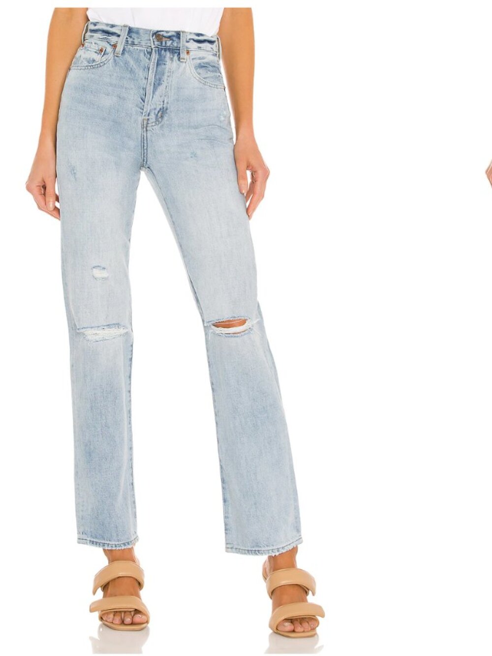 Pistola Cassie Super High Rise Straight - Size 26